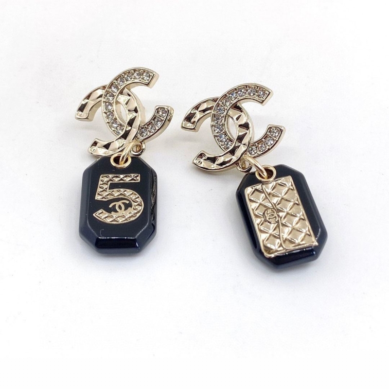 Ch*el earrings